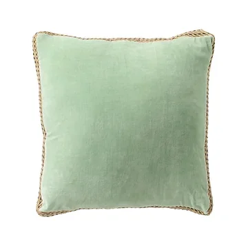 Dutch Decor Sierkussen Manoe cameo green 45 x 45 cm