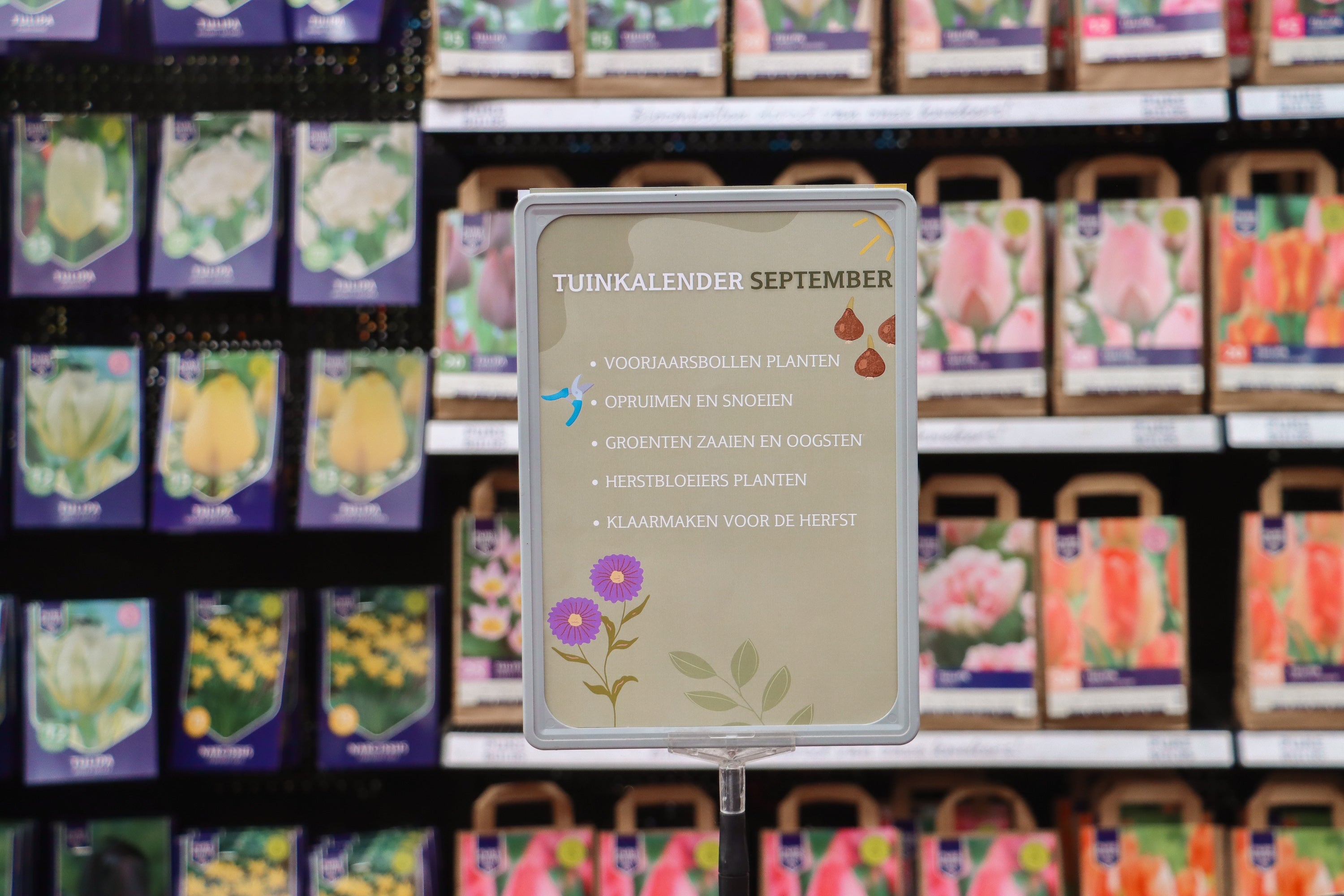 Tuinkalender september