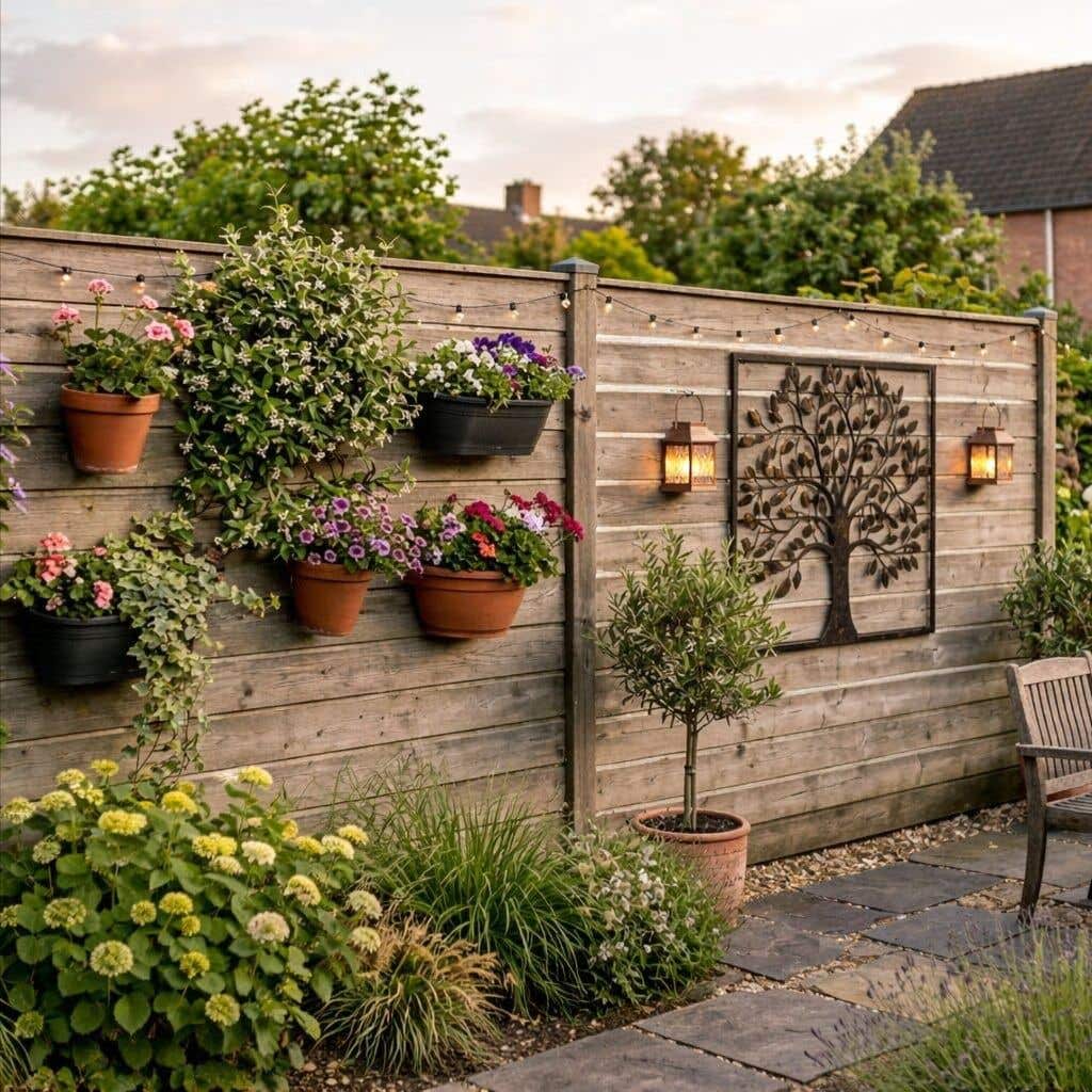 creatieve-schutting-met-decoratie-pillar