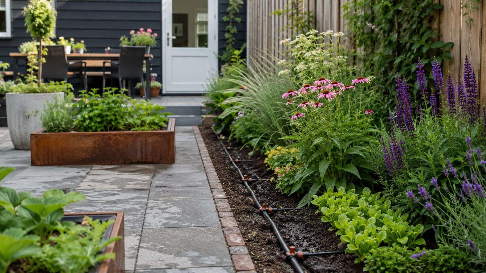 druppelsysteem tuin aanleggen