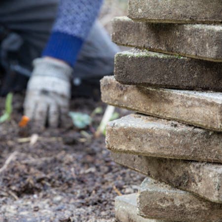 Tegel eruit, inheemse plant erin!