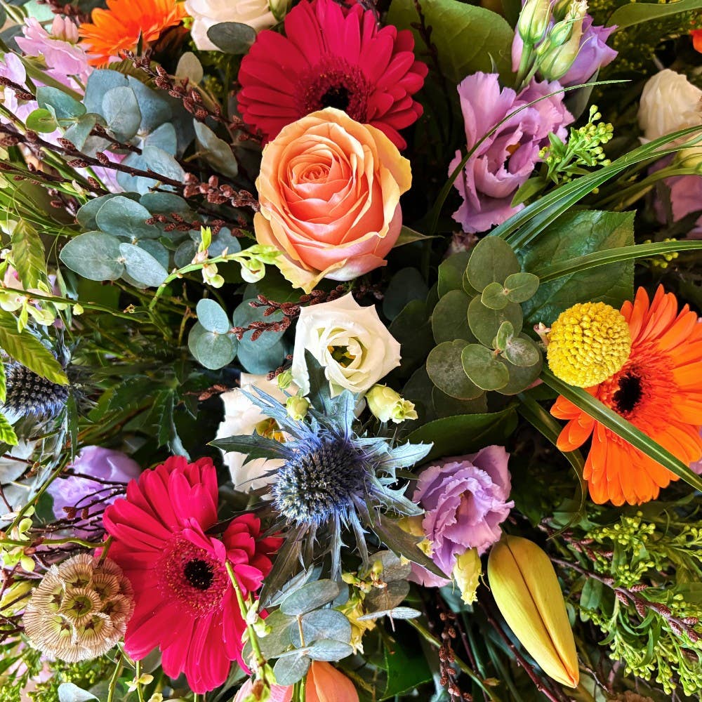 Pillar bloemen - Rouw