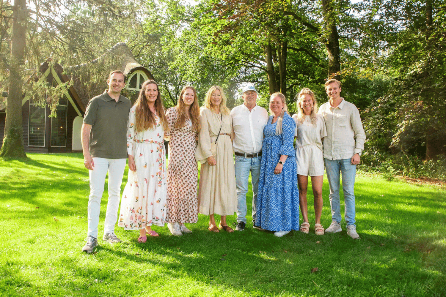 De familie Van Haaster.