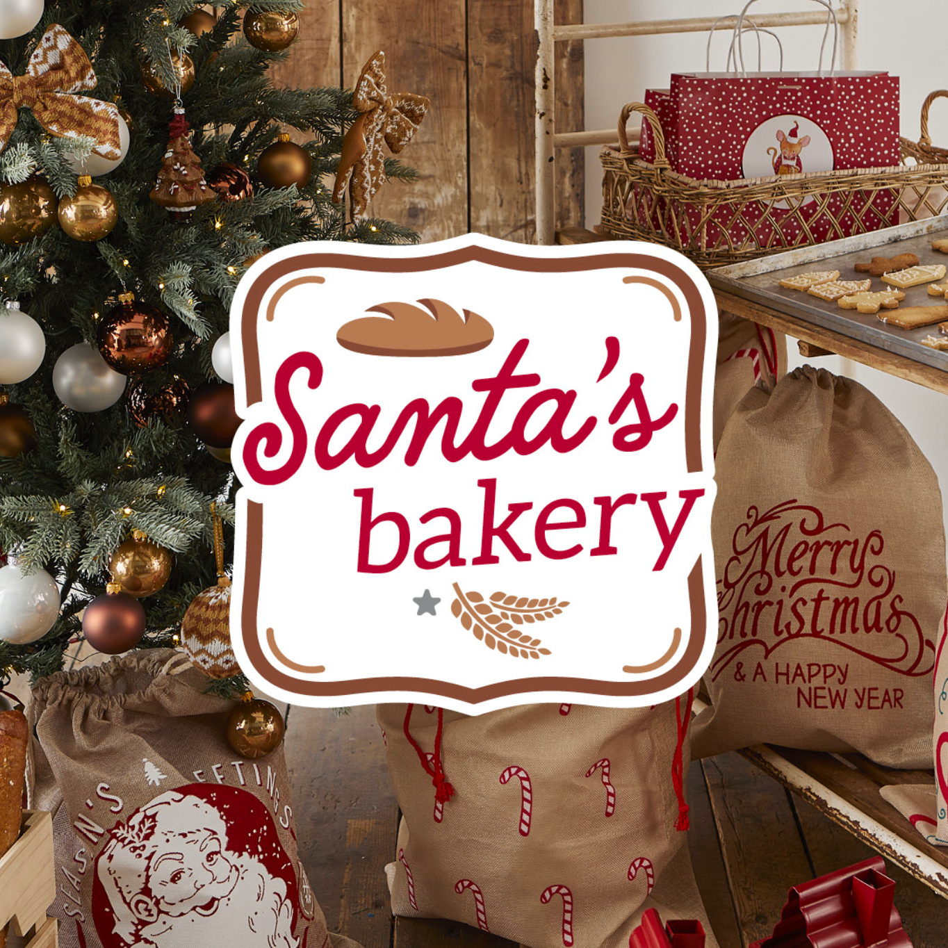 Kersttrend Santa&#039;s Bakery
