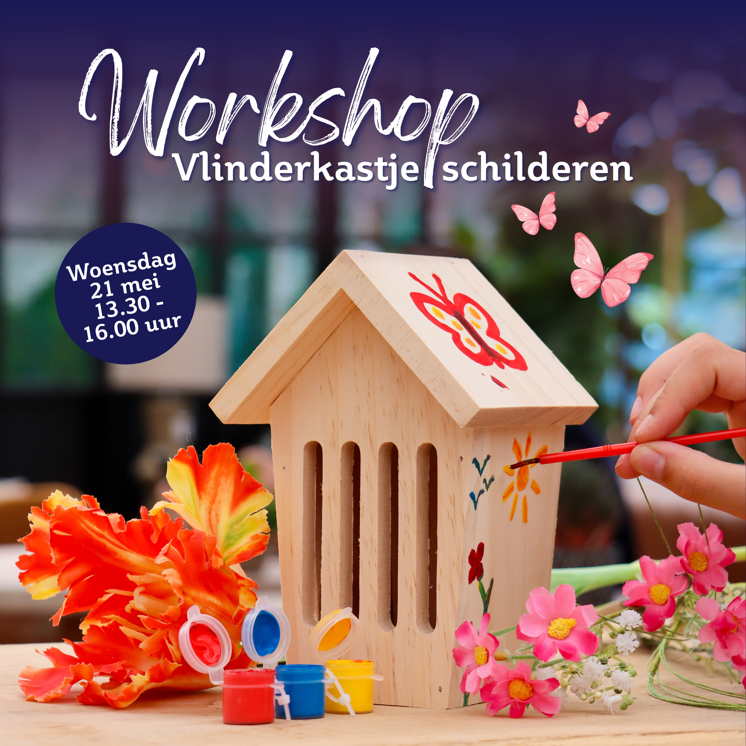 Vlinderkastje workshop
