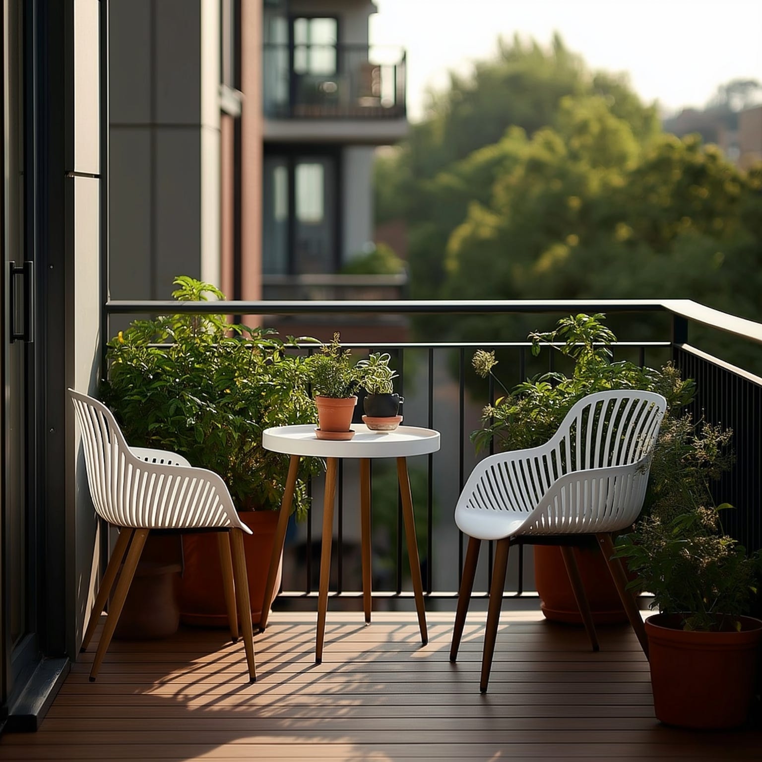 Voor klein balkon of compacte ruimte